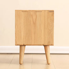 Load image into Gallery viewer, JAMESON Nordic Pure Solid Wood Bedside Table Lamp Stand