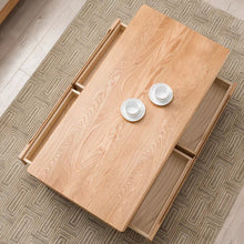 Load image into Gallery viewer, AKAGI Japanese Style Pure Solid Wood Coffee Table
