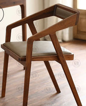 Load image into Gallery viewer, ABRAHAM Chair Nordic Solid Wood Dining Chair