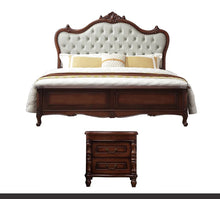 Load image into Gallery viewer, KINSLEY Boston Hilton Bed Luxury American Solid Wood ( 2 Size Option Bedside )