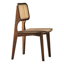 Load image into Gallery viewer, Malia RITZ Japanese Chair Nippon Style Rattan Dining Chair Walnut, Cherry, Natural Black Colour