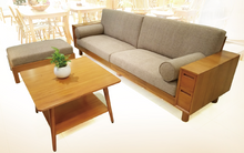 Load image into Gallery viewer, Cali CONRAD Teak Sofa Scandinavian Design 4 seater sofa